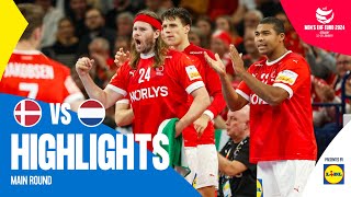 Who can stop them 😳  Denmark vs Netherlands  Highlights  Mens EHF EURO 2024 [upl. by Reinaldo]