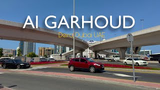 Dubai City  Al Garhoud Street Walking Tour  4K 60fps [upl. by Anaugahs]