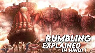 Attack On Titan Rumbling Explained  Hindi [upl. by Badr]