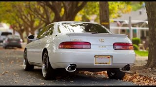 Brutal Lexus SC400 exhaust sound compilation [upl. by Karab]