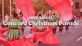 96th Annual City of Concord Christmas Parade Presented by TrueCare Pharmacy [upl. by Dunaville]