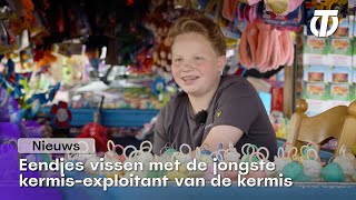 Nieuws  Jongste kermisexploitant op de Tilburgse kermis [upl. by Danaher715]