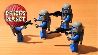 Mandalorian Battle Pack LEGO Star Wars 7914 set  Review Stop motion TimeLapse build [upl. by Idel]