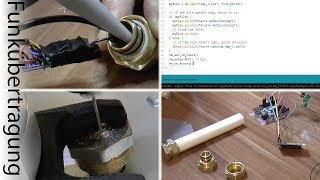 Wasserdichter Funk Temperaturmesser Arduino [upl. by Darell]