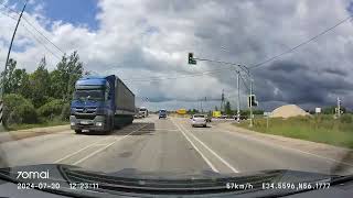 Driving in Tver region Зубцов  Торопец 30072024 timelapse 4x [upl. by Janet941]