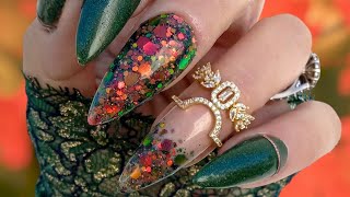 The Daily Nail Fall French Ombrè Nails nails dippowdernails [upl. by An313]