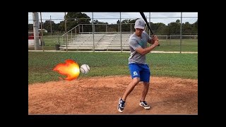 How To Hit Fast Pitchers 🔥 with EASE ⚾️ [upl. by Nwahsid]