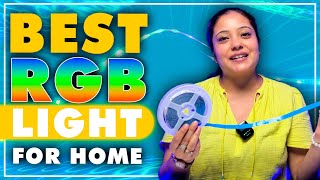 Best RGB Led Lights for Room Gaming Setup  Homemate Led strip Light [upl. by Enomed77]