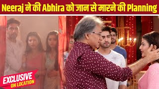 Yeh Rishta Kya Kehlata Hai On Location Neeraj लेगा Abhira की जान Pregnancy का सच आया सबके सामने [upl. by Naimed]