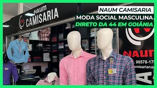 NAUM CAMISARIA  FABRICANTE DE CAMISETAS NA 44 GOIANIA [upl. by Hebel]