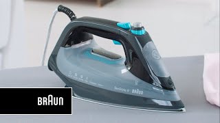 Braun TexStyle 9 Steam Iron – Braun’s fastest steam iron  Introduction [upl. by Anilorak]