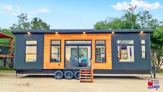 Ultra Compact Blueberry Hill Tiny House by Indigo River Tiny Homes [upl. by Ailee]