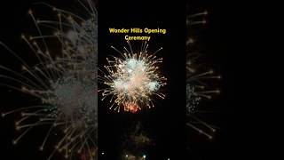 Wonder hills Festival Opening Fireworks 🧨 at Jubail shorts fireworks jubail wonderhills [upl. by Annav]