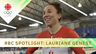 Lauriane Genest details unique journey to track cycling managing expectations [upl. by Redla698]