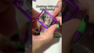 maniology nailstamping halloweennails nailtutorial naildesigns nailart pressonnails nailsart [upl. by Hanway]