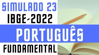 Português para Concursos  Ensino Fundamental  Simulado 23  Concurso IBGE  Recenseador [upl. by Niamor]