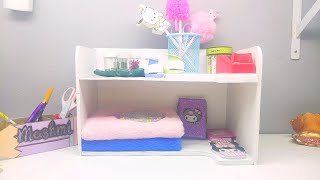 DIY  PREPARING A DESK ORGANIZER FROM CARDBOARD [upl. by Herstein]