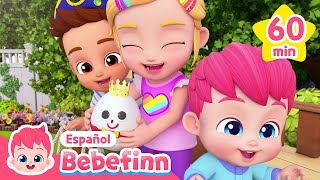 Humpty Dumpty🥚 y Más Canciones Infantiles🎶  Nursery Rhymes en español  Bebefinn en español [upl. by Drummond]