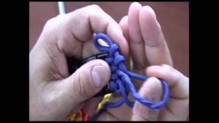 The Paracord Weaver How To  Starting the Slatts Rescue Weave Part 1 of 2 [upl. by Lledo]