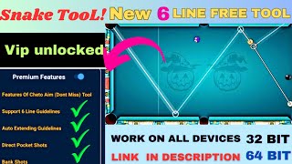 8 ball pool cheto vip unlocked  8 ball pool new 6 line tool free  8 ball pool aim pool hide free [upl. by Suirad847]