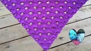 Hermoso chal tejido a crochet muy facil de tejer [upl. by Critchfield284]