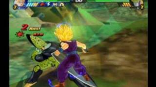 DBZ BT3 Story Mode Episode 13 Super Saiyan 2 Gohan Wii [upl. by Conney]