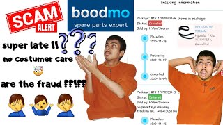 Boodmo full review and My experience sharing  delivery date extension problem  no customer care [upl. by Esinereb8]