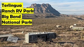 Terlingua Ranch RV Park Big Bend NP ouRVisionnomadicliving [upl. by May]