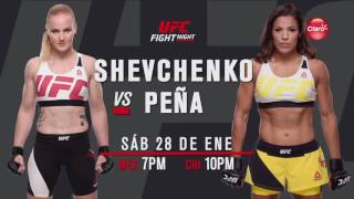 UFC Fight Night Shevchenko vs Peña  Claro Perú [upl. by Gairc]