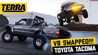 LS1 Swapped 1st Gen Toyota Tacoma  BUILT TO DESTROY [upl. by Richman]