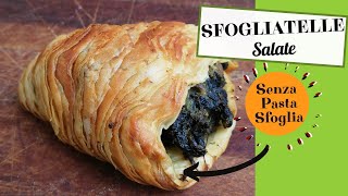 SFOGLIATELLE RICCE NAPOLETANE SALATE CON FRIARIELLI E SALSICCIA Senza pasta sfoglia  Mehl Channel [upl. by Philipps]