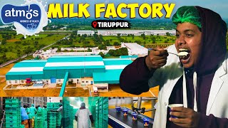 Milk Factory Tour  Atmos Tiruppur  Irfans View [upl. by Eseuqcaj354]