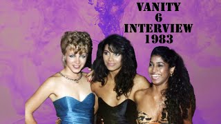 Vanity 6 Interview 1983 [upl. by Binnie]