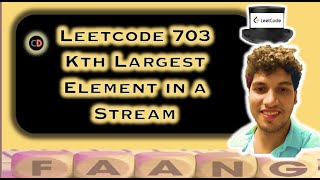 Kth Largest Element in a Stream  Leetcode 703  Min Heap 🔥🔥  Live coding session [upl. by Leyameg]