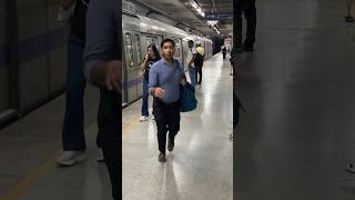 Funny prank in delhi metro funny viral prank metro shorts [upl. by Nrek370]