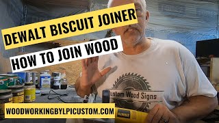 Biscuit Joiner  DeWalt  How To Use A Biscuit Joiner [upl. by Enelrak]