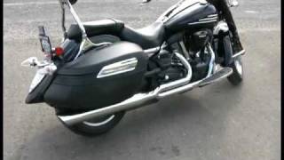 Yamaha Stratoliner Vance amp Hines Aftermarket Pipes [upl. by Medina10]