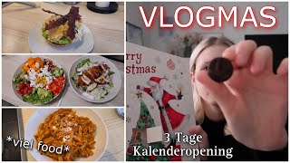 vlogmas day 9❄️frühstücksrezept amp viel food😋 3 kalendertürchen auf einmal😍wochenendvlog  annatks [upl. by Deibel]