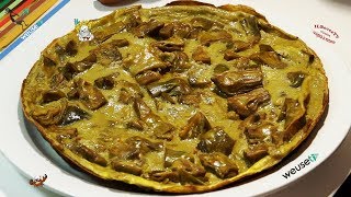 30  Tortino di carciofiin un attimo lo scrofi secondo piatto vegetariano facile da preparare [upl. by Blondie]