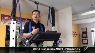 How to make your own Home Gait Harness System for Safer Home Rehabilitation Exercise [upl. by Pope160]