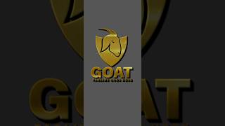 Goat logo design tutorial using Adobe illustrator graphicdeisgn shorts [upl. by Dualc]