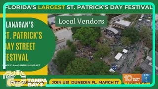 Tampa Bays events during St Patricks Day weekend Reggae Rise Up Flannagans Street Festival [upl. by Agle]