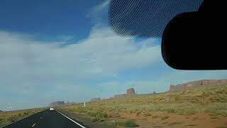 Monument Valley Navajo Indian Reservation US Hwy 163 Arizona [upl. by Armond701]