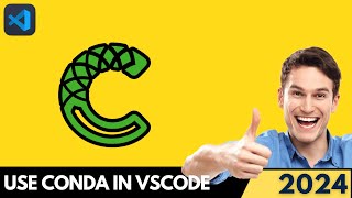 How to Install Conda in VSCode  Visual Studio Code Tutorial 2024 [upl. by Blaine]