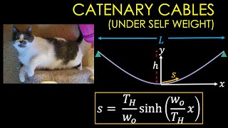 Catenary Cables  Learn with Pi [upl. by Mallon124]