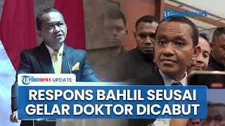 UI Minta Maaf dan Tangguhkan Kelulusan Program Doktor Bahlil Lahadalia Berikan Respons [upl. by Syxela]