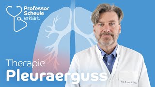 Behandlungsmöglichkeiten  Therapie von Pleuraerguss  Professor Scheule erklärt einfach [upl. by Asserrac]