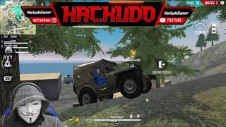 HACKUDO GAMER JOGANDO COM ESCRITOS CORTES 18 MOD MENU FF [upl. by Htederem]