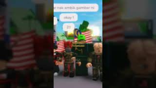 Tentera Malaysia berjuang roblox malaysia youtiber [upl. by Refeinnej]