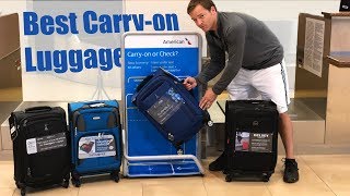 Best CarryOn Luggage  Travel Pro Max Lite 4 FlightPath Delsey Air Elite Samsonite Aspire XLite [upl. by Adirehs287]